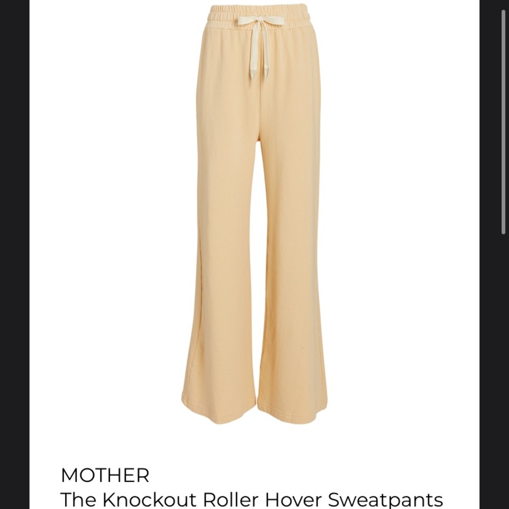 BNWT: MOTHER The Knockout Roller Hover Sweatpants